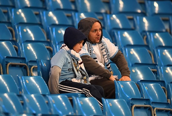 Manchester United fan says mics were muted at Etihad to drown out City fans’ anti-UEFA songs
