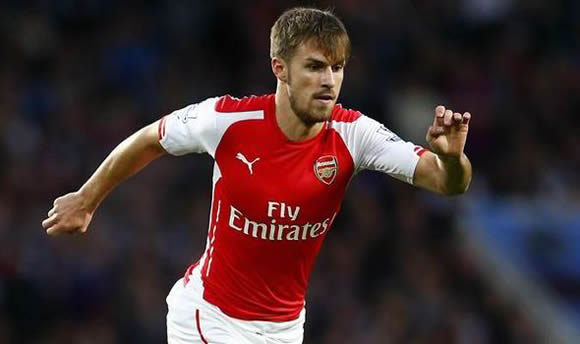 Aaron Ramsey gets ready for rescue mission with Arsenal