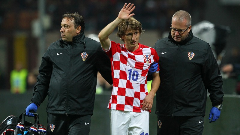 Modric facing lengthy spell out