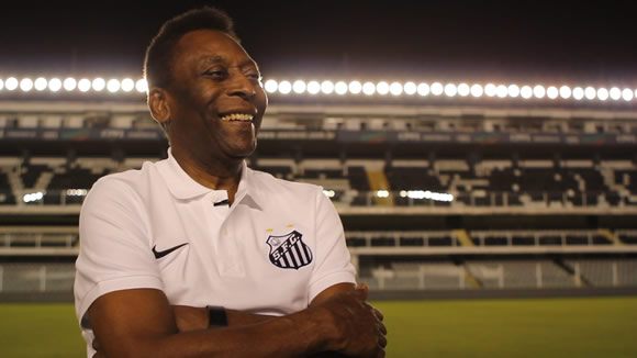 Santos celebrate the 45th anniversary of Pele’s 1000th career goal
