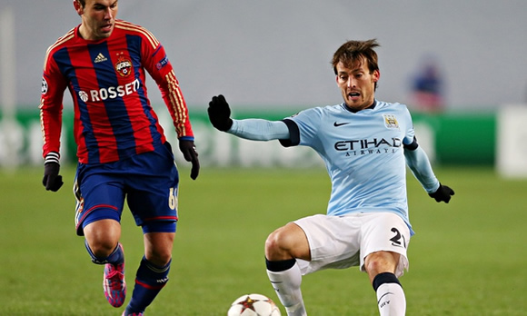 Manchester City’s David Silva hopeful of being fit for Bayern Munich