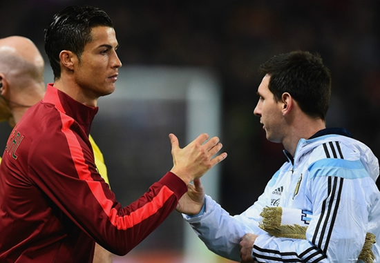 Ronaldo backs CR7 for Ballon d'Or over Messi