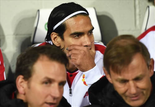 Falcao out for two weeks with 'new injury', says Van Gaal