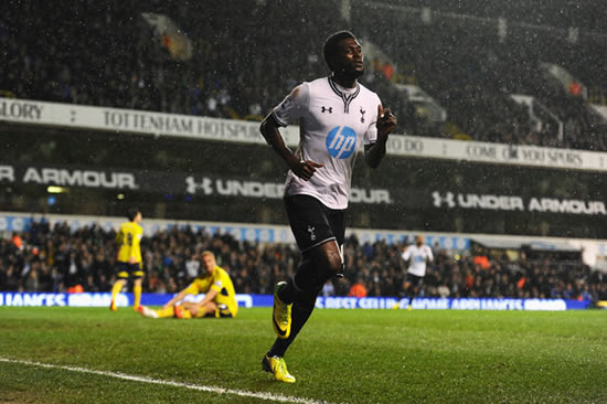 Tottenham star Emmanuel Adebayor denies kicking mum out of home because she's a witch