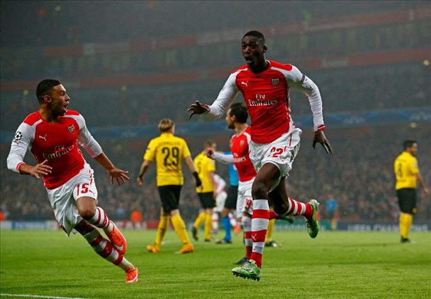 Arsenal 2-0 Borussia Dortmund: Sanogo & Alexis send Gunners through