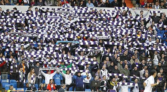 17 fans banned from Real Madrid