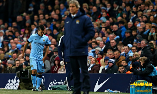 Manuel Pellegrini says Manchester City will look at strikers in January