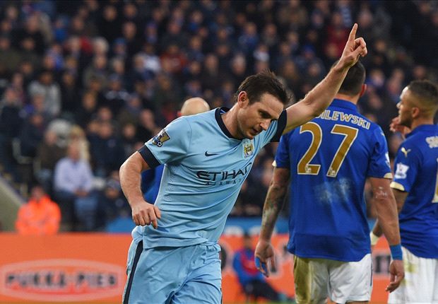 Leicester City 0-1 Manchester City: Lampard winner soured by Kompany injury blow