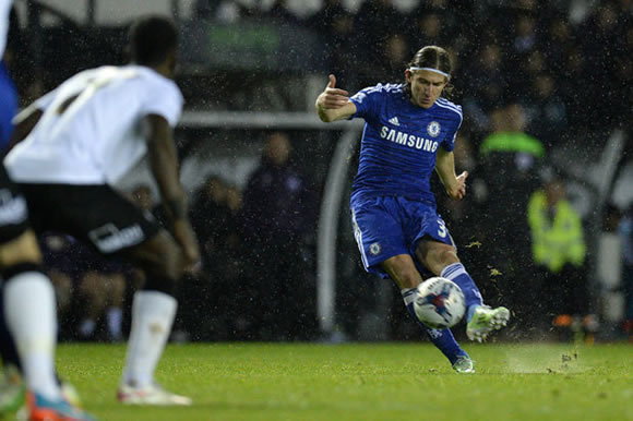 Derby 1 - Chelsea 3: Blues see off stubborn Rams to book League Cup semi-final spot