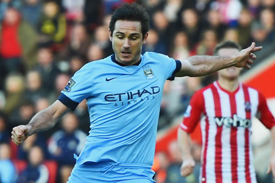 Manuel Pellegrini: Former Chelsea star Frank Lampard's Man City future out of my control