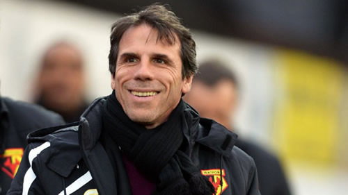 Zola appointed Cagliari boss