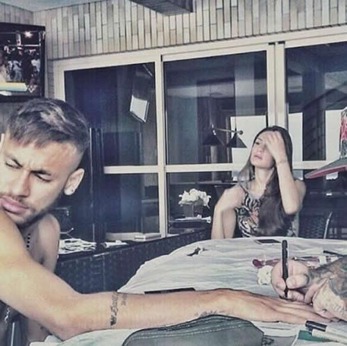 Neymar linked to medical student Camila Karam during his Xmas trip home, she denies relationship