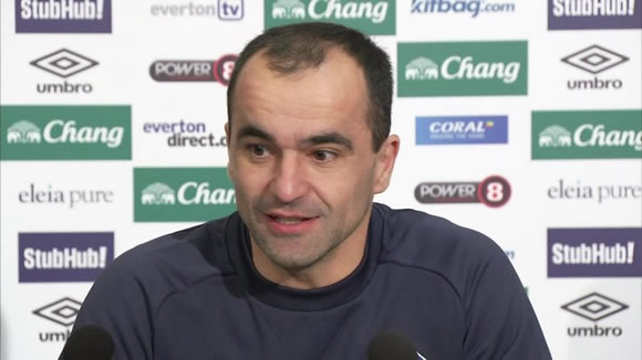 Roberto Martinez has no problem with Kevin Mirallas' penalty, but says Leighton Baines is Everton's main taker