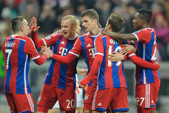 Bayern Munich 7 - 0 FC Shakhtar Donetsk: Bayern thrash Shakhtar to progress