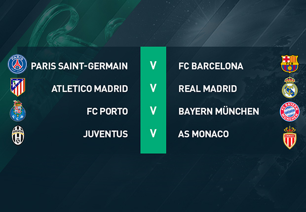 PSG face Barcelona and Real Madrid face Atletico - Champions League draw in full