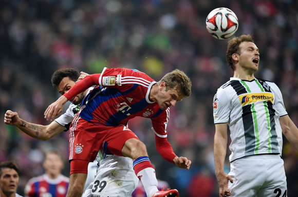 Bayern Munich 0 : 2 Monchengladbach - Bayern defeated at home