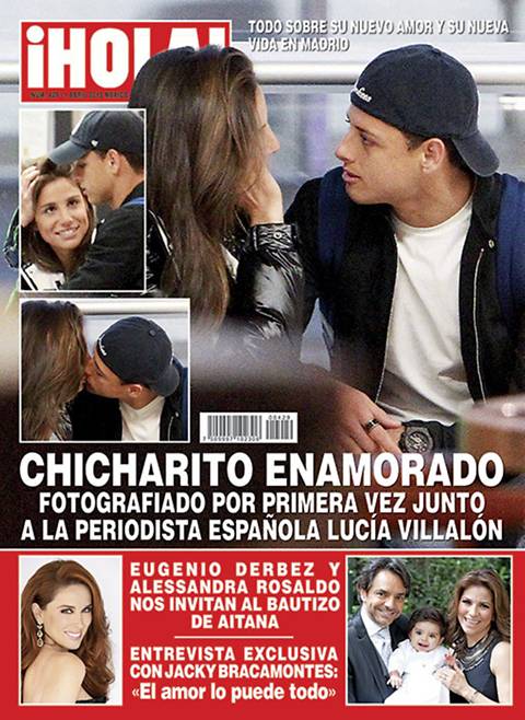 Man United’s Chicharito has used his loan spell at Real Madrid to score a beautiful new girlfriend