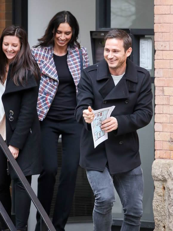 Frank Lampard and Christine Bleakley look loved-up in NYC ahead of footballer's US move