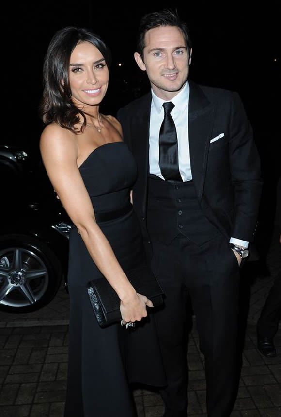 Frank Lampard and Christine Bleakley look loved-up in NYC ahead of footballer's US move