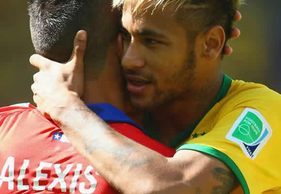 Neymar: I won't follow my friend Alexis to England