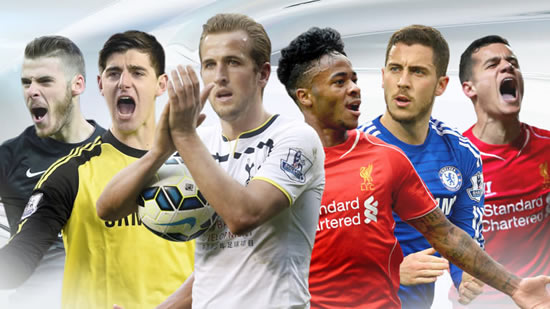 Kane, Coutinho, Hazard and De Gea up for both PFA Awards