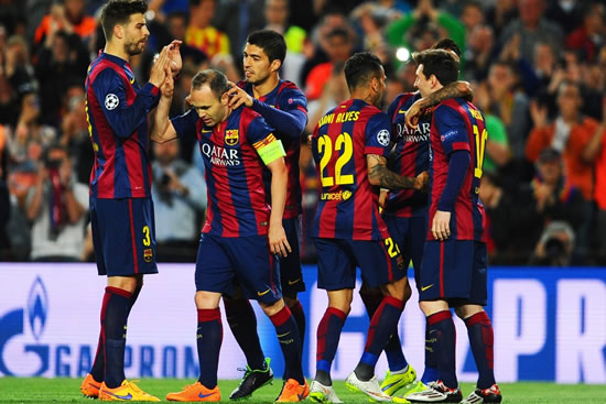 Barcelona 2 - 0 Paris Saint Germain: Barca march into last four