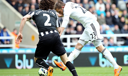 Newcastle 2 - 3 Swansea City: Swans heap more misery on Magpies