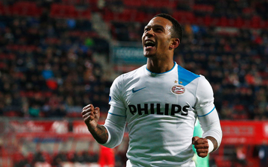 Manchester United and Liverpool target Memphis Depay dreaming of ‘big transfer’