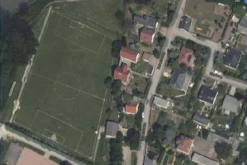 German amateur club Sportlust Grona have a unique pitch
