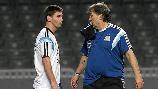 Martino: This year Messi is on incredible form