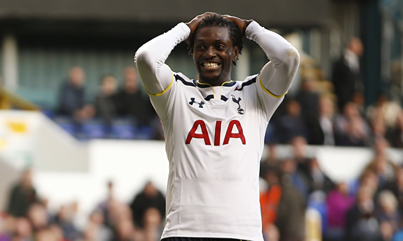 Tottenham’s Emmanuel Adebayor openly talks about his family problems on Facebook. Accusations fly