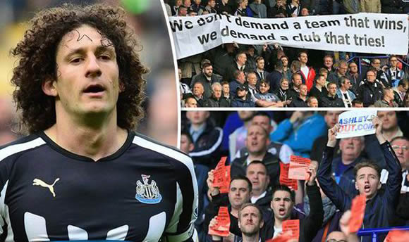 Newcastle captain Fabricio Coloccini pens open letter to club's fans after slump