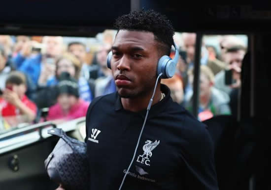 Liverpool blow as Daniel Sturridge is ruled out until at least September