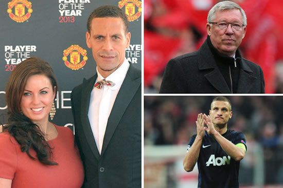 String of Manchester United stars attend Rio Ferdinand's wife's funeral