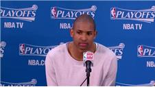 I wasn't supposed to be involved in winning play - Horford
