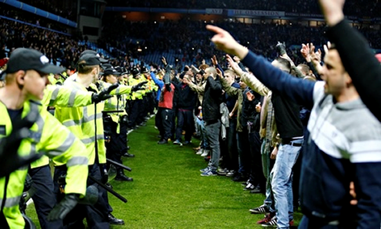 Aston Villa fined £200,000 over FA Cup quarter-final pitch invasion