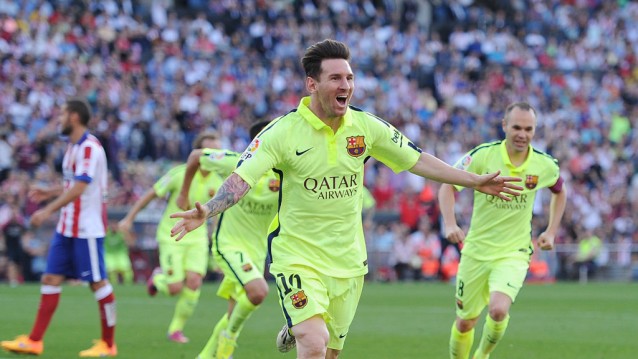 Messi eyeing Barca Treble