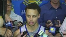 Flopping fine unfair' - Warriors' Curry