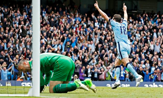 Manchester City beat Southampton as Frank Lampard scores on farewell