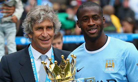Manuel Pellegrini will STAY at Man City and Yaya Toure is NOT for sale