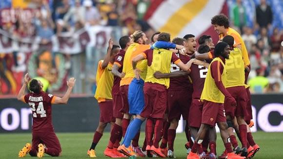 Lazio 1 - 2 AS Roma: Roma secure Champions League spot