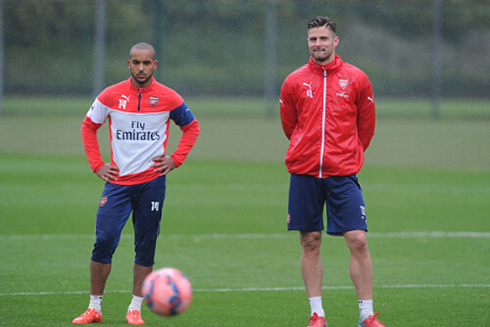 Theo Walcott lifts lid on Arsenal captain’s FA Cup speech