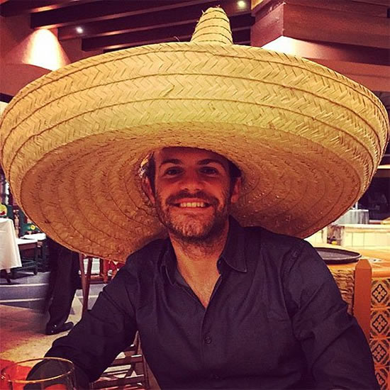 Photo: Man Utd midfielder Juan Mata teases his Instagram followers