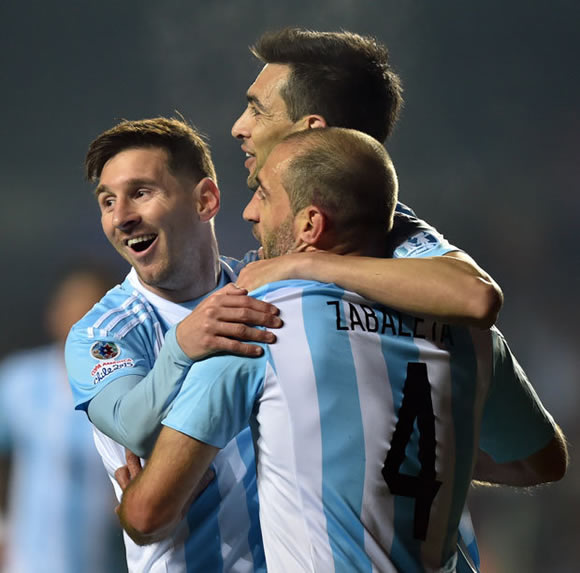 Argentina 6 Paraguay 1: Man United heroes to meet Arsenal great in Copa America final