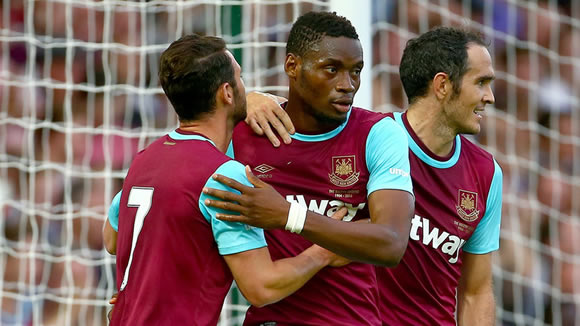 West Ham United 3 - 0 Lusitanos la Posa: Sakho at the double for Hammers