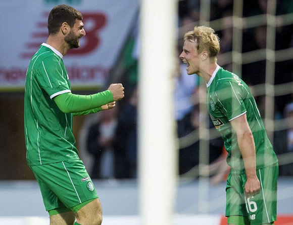 Celtic 1 - 0 Real Sociedad: Mackay-Steven on target