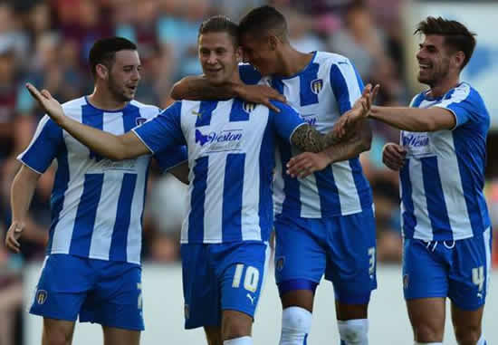 Colchester United 1 - 0 West Ham United: Hammers XI beaten at Colchester