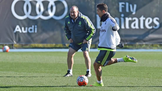 Real Madrid chief Benitez: I don't mind Ronaldo getting angry