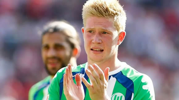 Manchester City confirm signing of Kevin De Bruyne from Wolfsburg