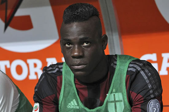 Liverpool striker Mario Balotelli told he's too fat to play by AC Milan boss